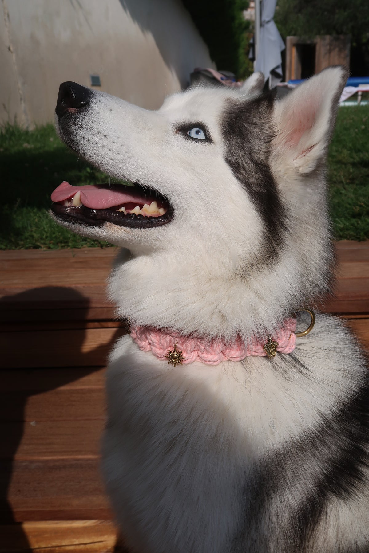 Doussa — Collier rose XL