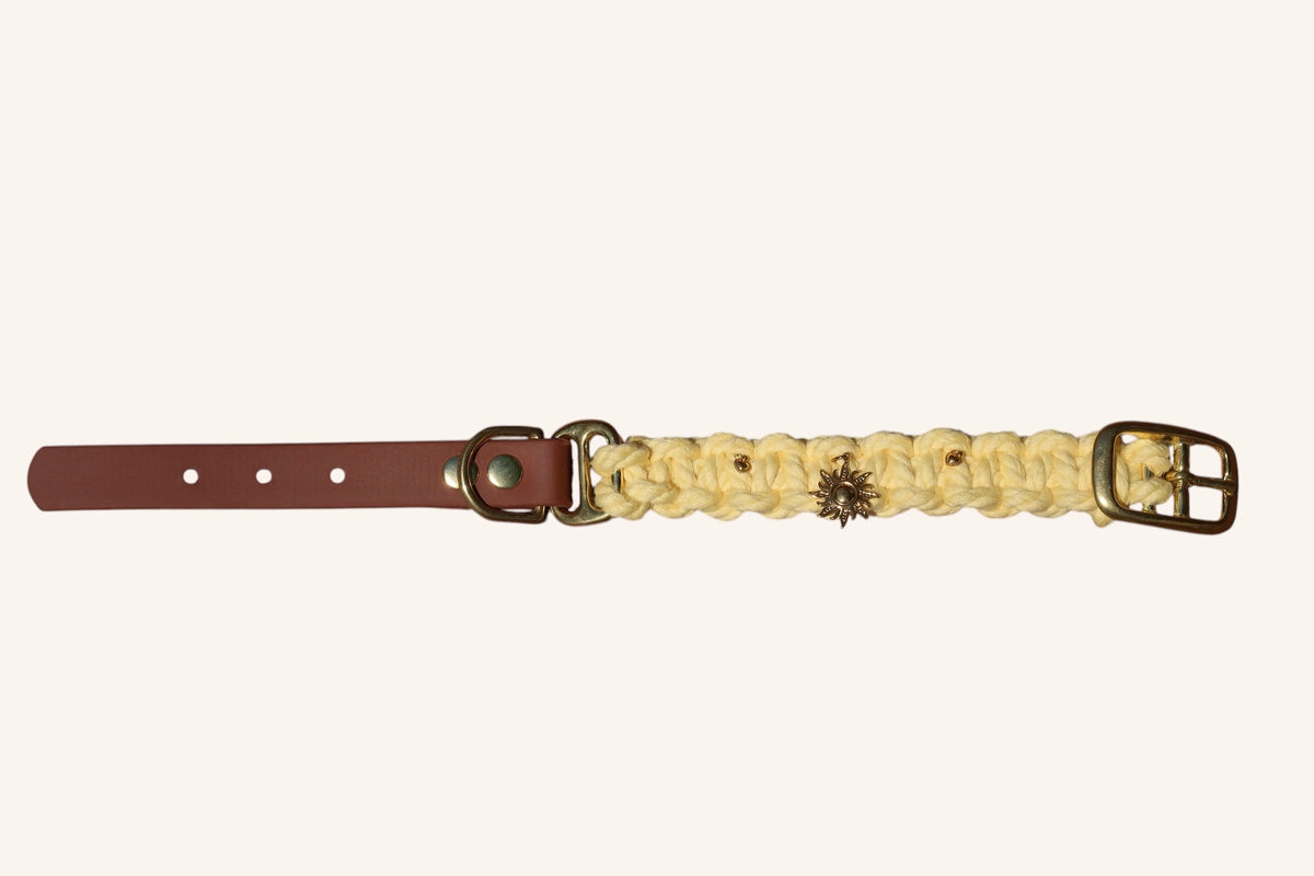 Soleia — Collier jaune XS