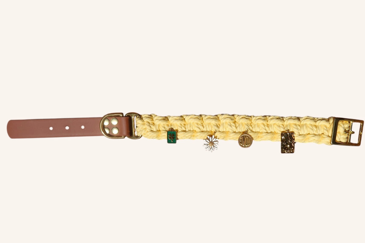 Floureta — Collier jaune M