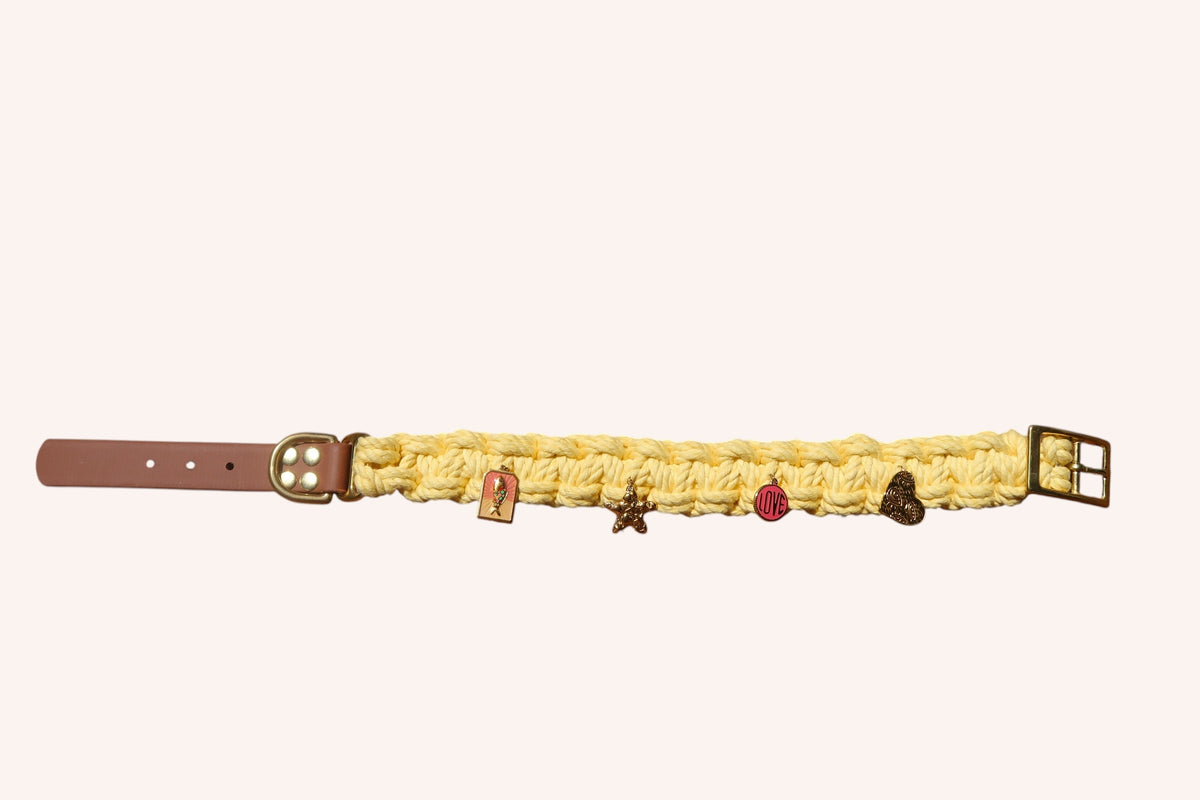 Issa — Collier jaune XL