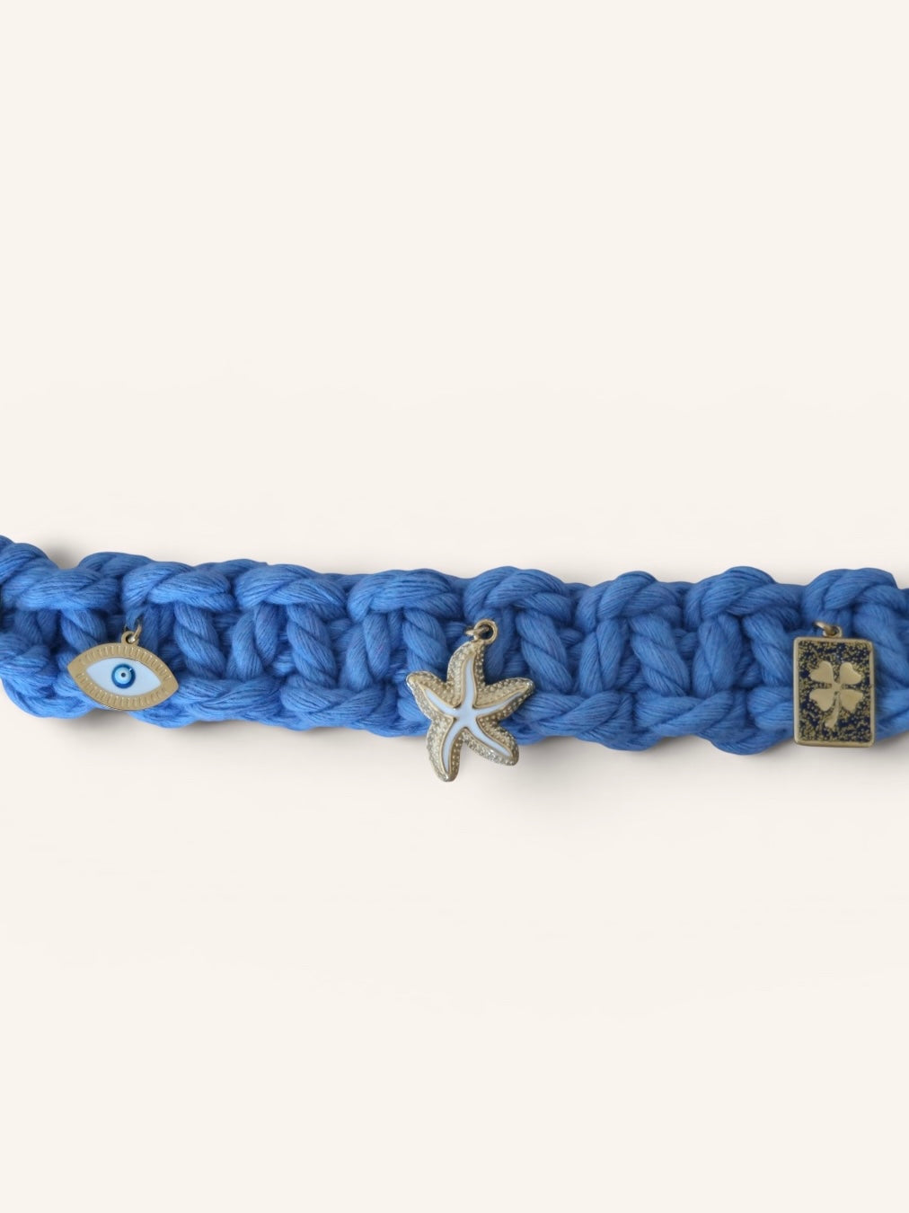 Estela — Collier bleu XS